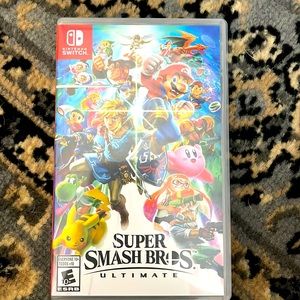 Súper smash bros ultimate Nintendo switch